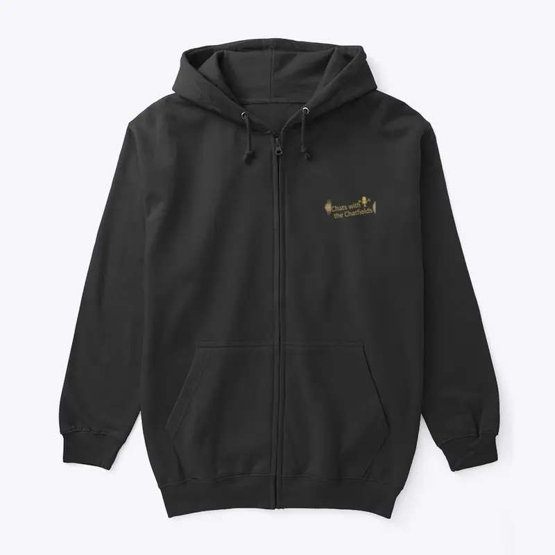 Chats zip-up hoodie